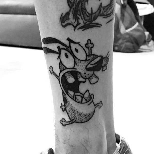 Guys cartoon tattoo design idea inspiration