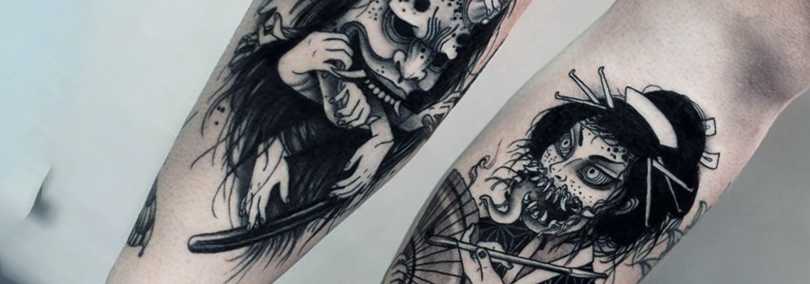 Top 30 Horror Movie Tattoos For Men  Lazy Penguins