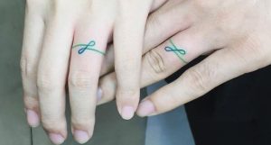 Infinity Wedding Ring tattoo