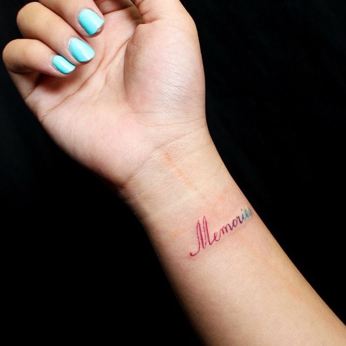 Letras Para Tatuajes De Color Tattoo