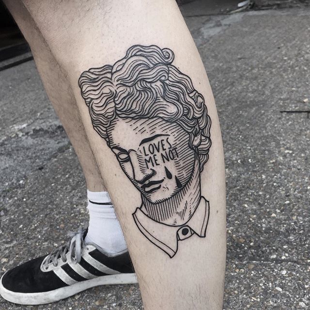 Loves Me Not Tattoo