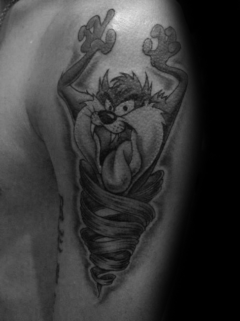 LV Tattoo auf Twitter This Tasmanian devil tattoo was done by Derek for  lvtattoo in lasvegas newtattoo ink inkedgirls fremontstreet  downtownlasvegas tattooed httpstcohayN4o5oH0  Twitter