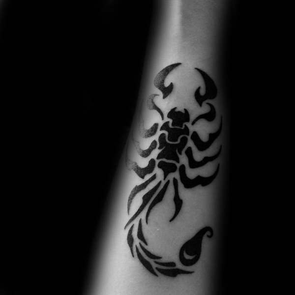 50 Cool Tribal Scorpion Tattoo Designs for Men 2023 Guide