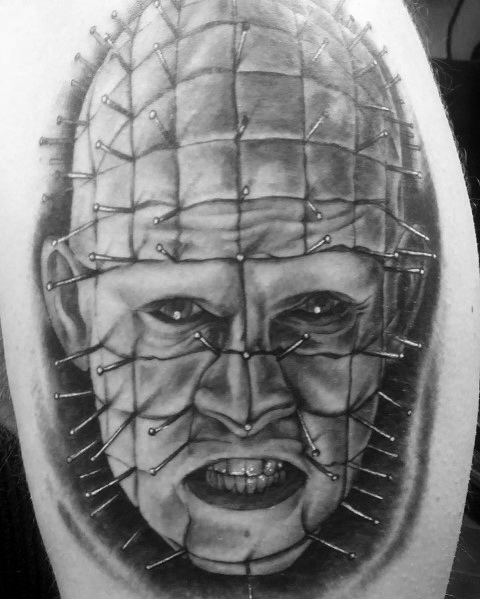 Mens hellraiser tattoo ideas