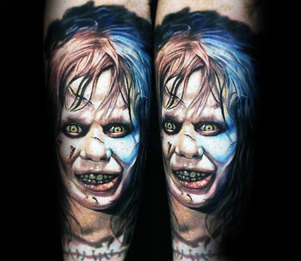 160+ Realistic Horror Tattoo Designs - Horror Themed Tattoos