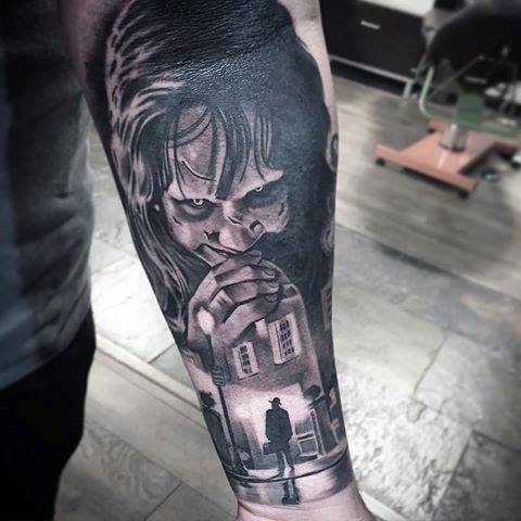 Mens horror movie tattoos