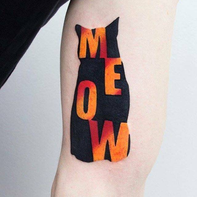 Meow Tattoo