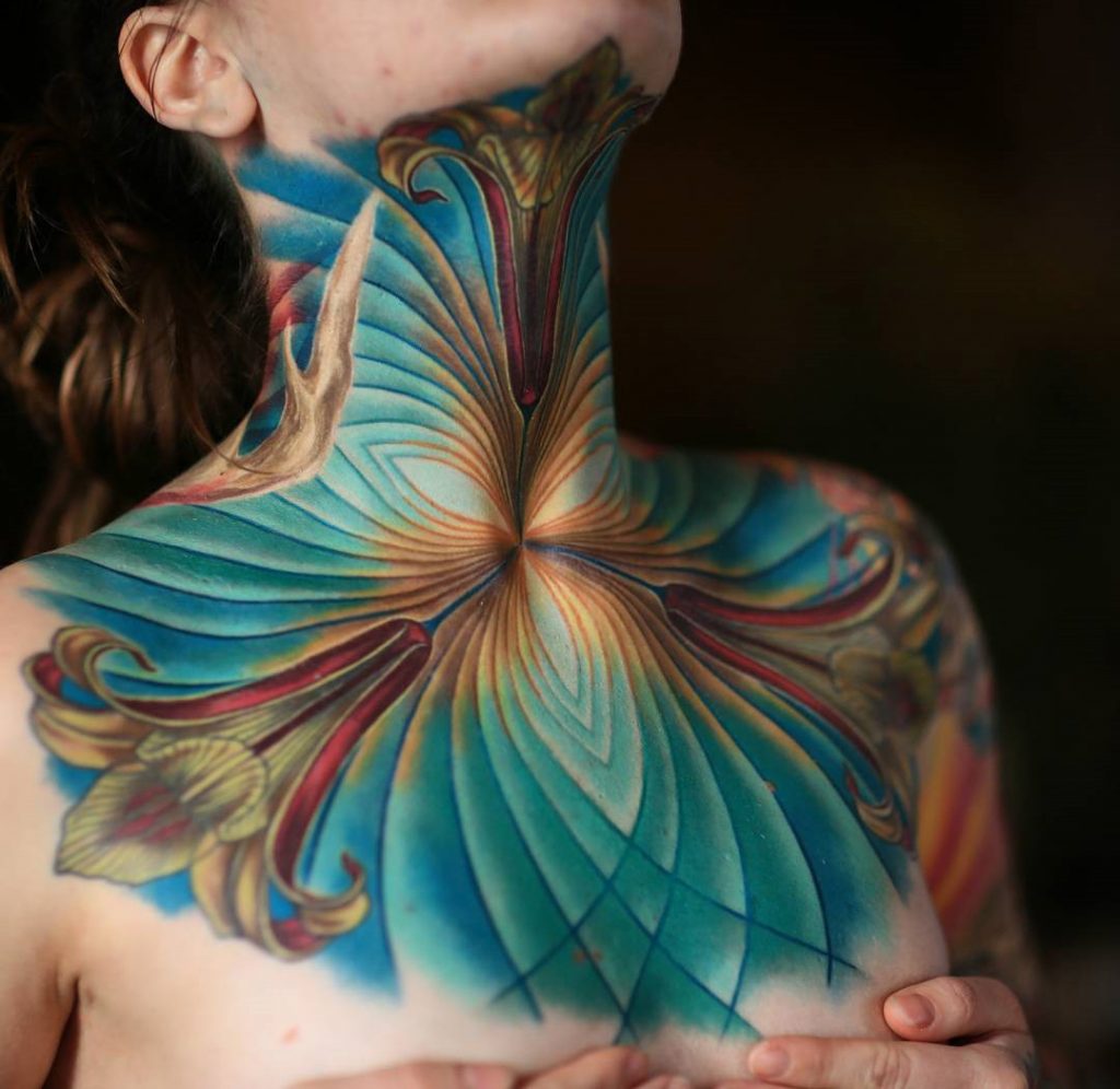Ornamental Lilies, Neck & Chest Ornamental Lilies, Neck & Chest