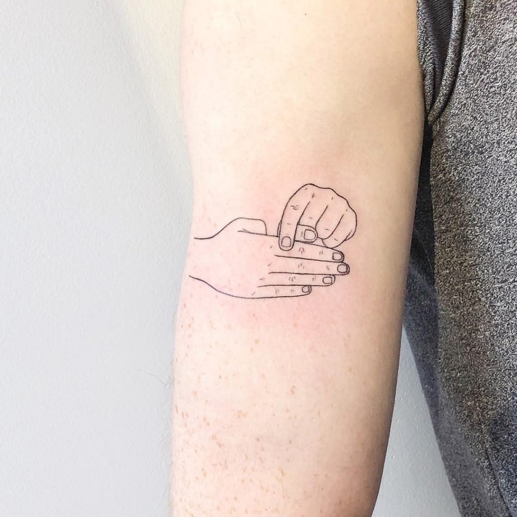 Removed Finger Tattoo