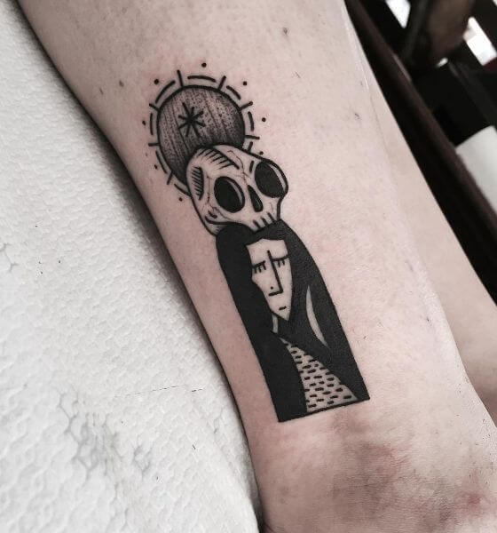 Small Blackwork Tattoo