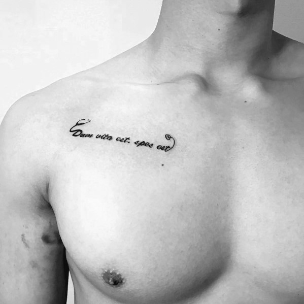 Small unique stethoscope tattoos for men on chest Small unique stethoscope tattoos for men on chest