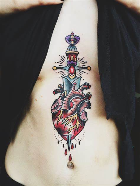 Strong Heart Tattoo