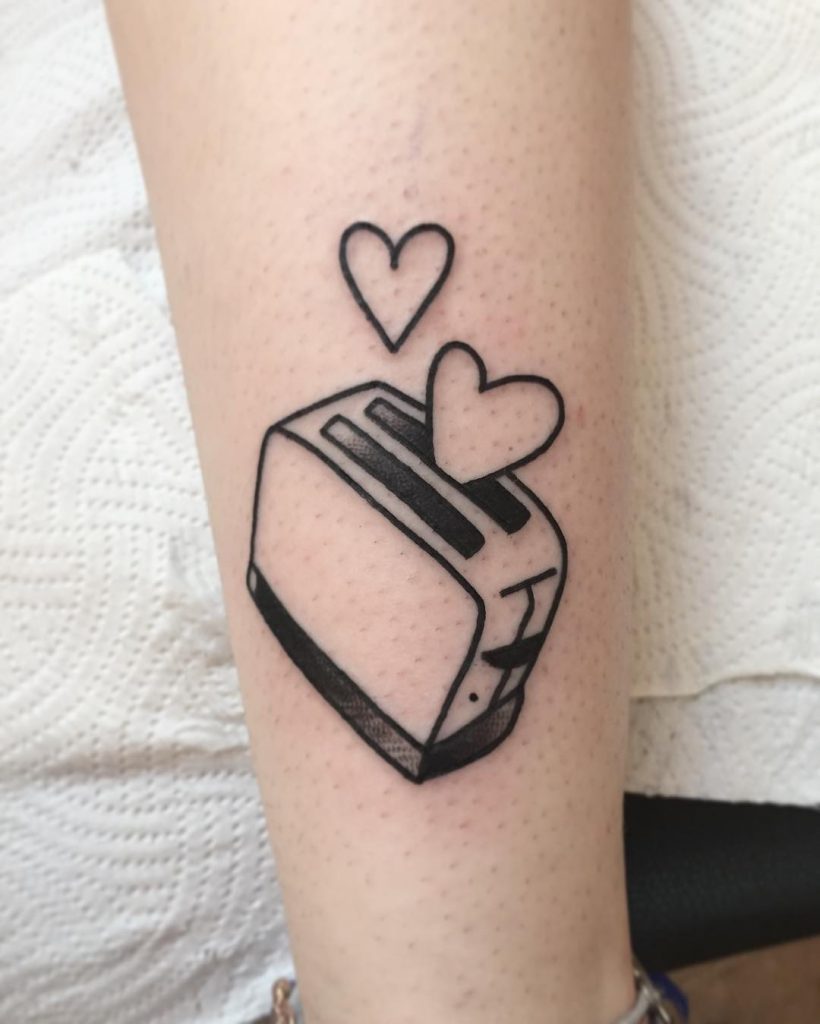 Toaster Love Tattoo