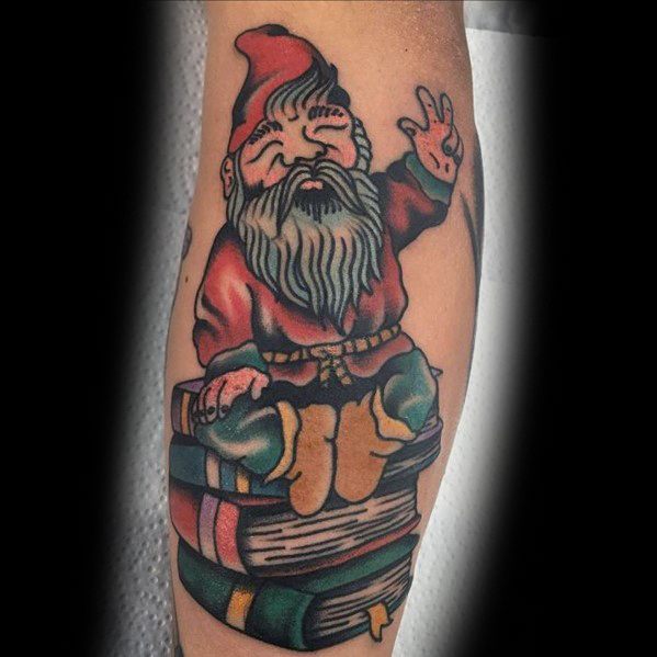 Gnome tattoos for men