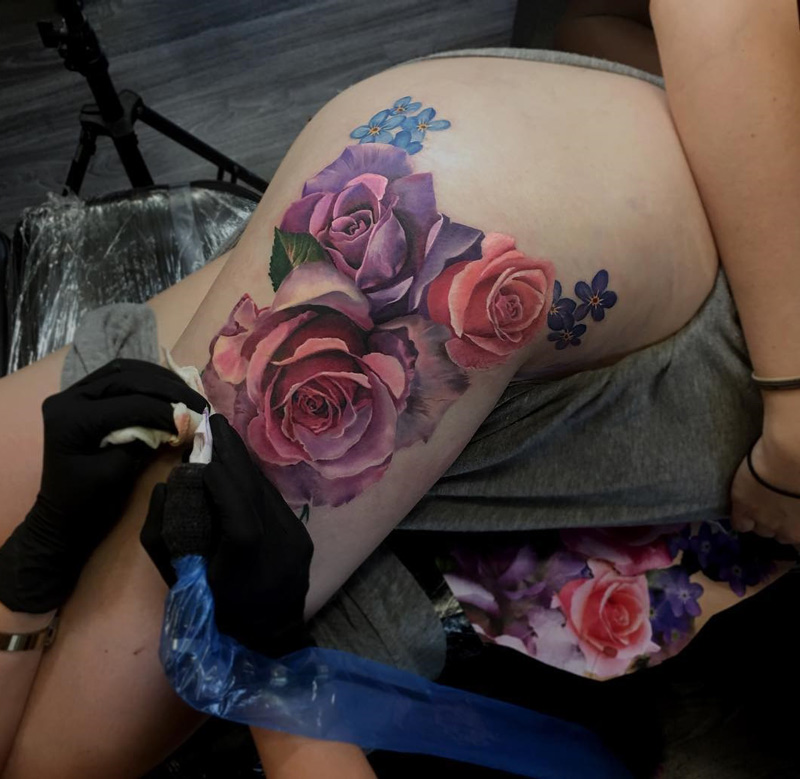 Arrangement of Roses