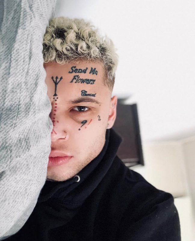 Best Face Tattoo Design & Ideas for Man