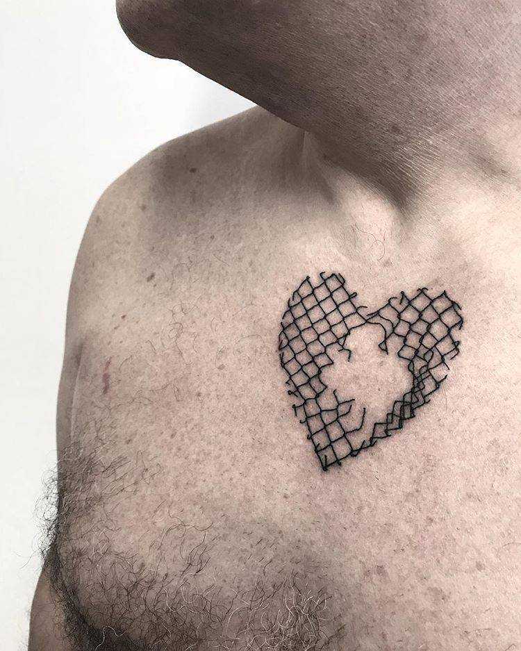 Broken Fence Tattoo Broken Fence Tattoo