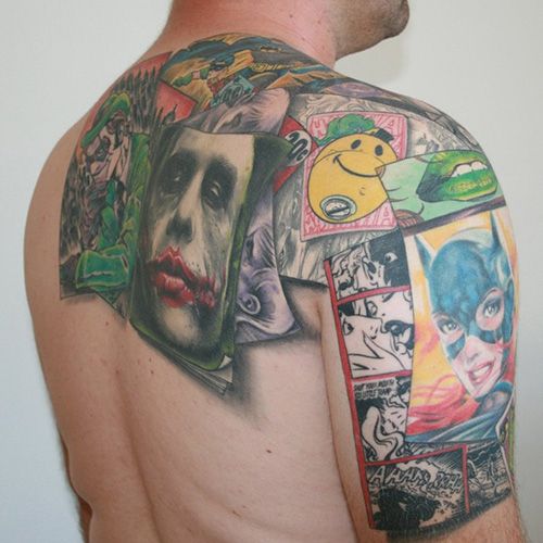 Comic Tattoo
