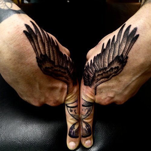 Finger Hourglass