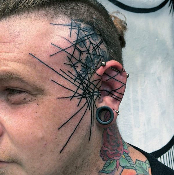 30 Cool Face Tattoos for Men  Meaning  The Trend Spotter