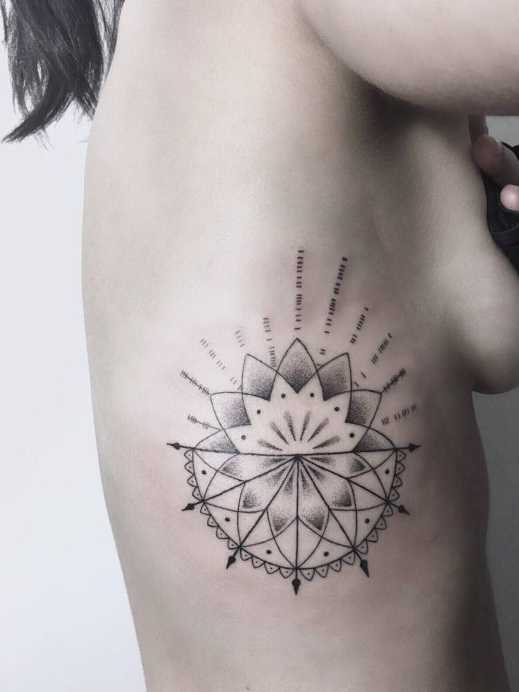 Geometric Flower And Mandala