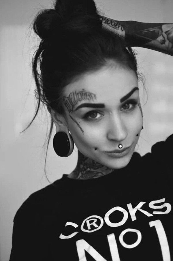 Girl Calligraphy Tattoo