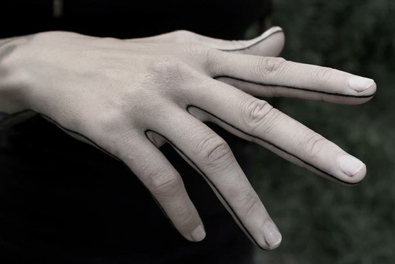 Lines On Fingers
