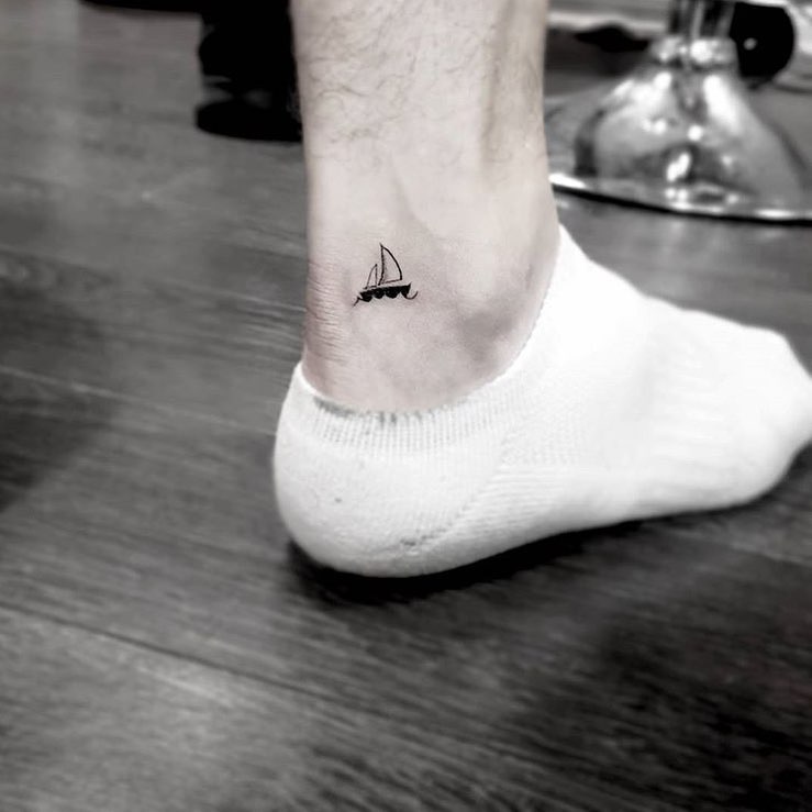 Little Boat Tattoo