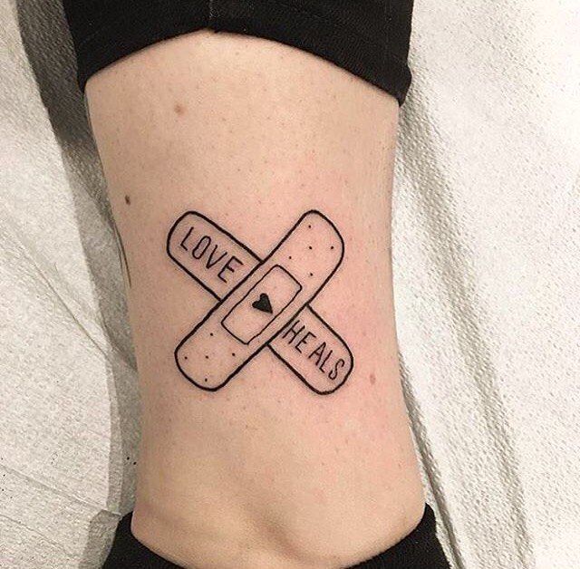 Love Heals Tattoo