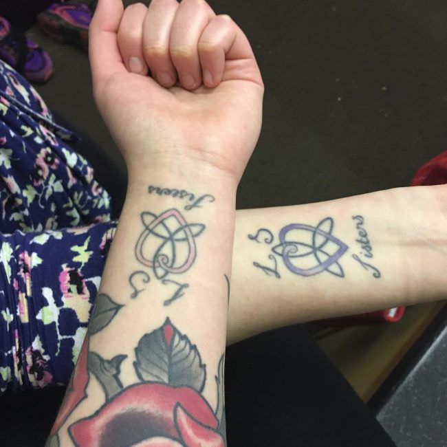 Matching Couples Tattoos