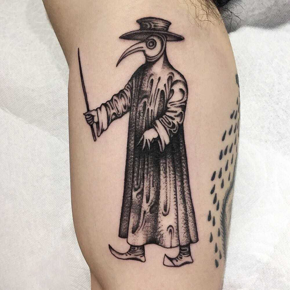 Plague Doctor Tattoo