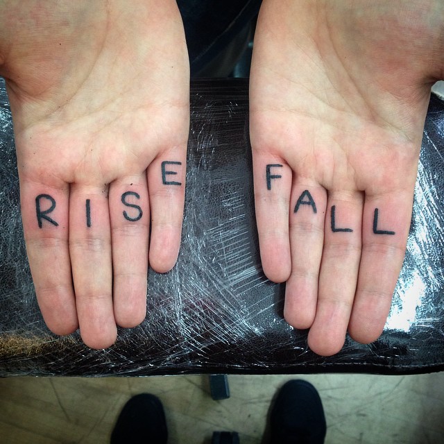Rise And Fall Tattoo