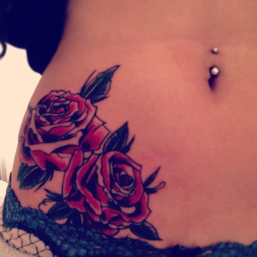 Roses On Belly