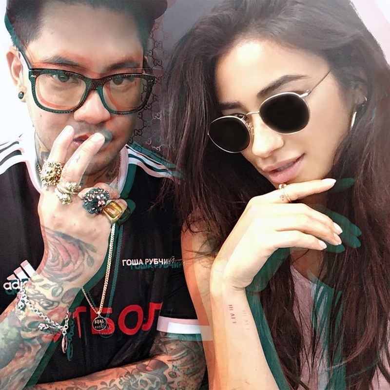 Shay Mitchell wrist tattoo
