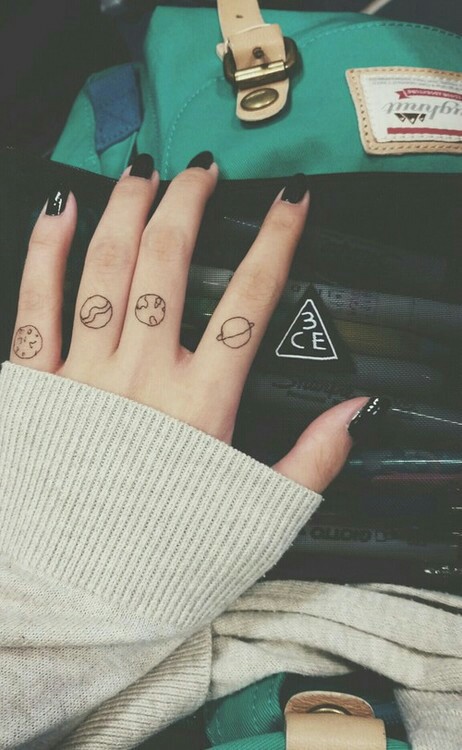 Solar System Planet Tattoo