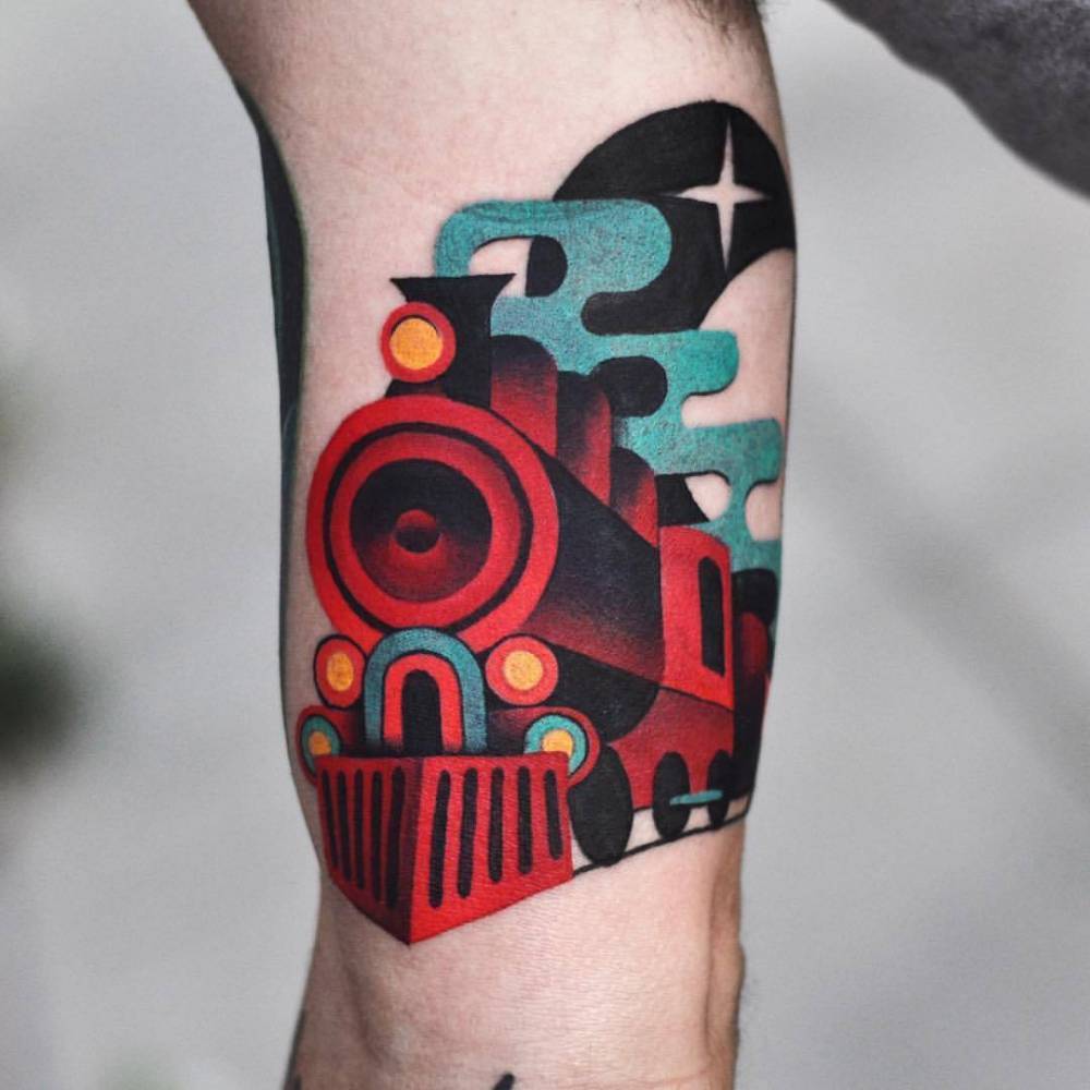Train Tattoo