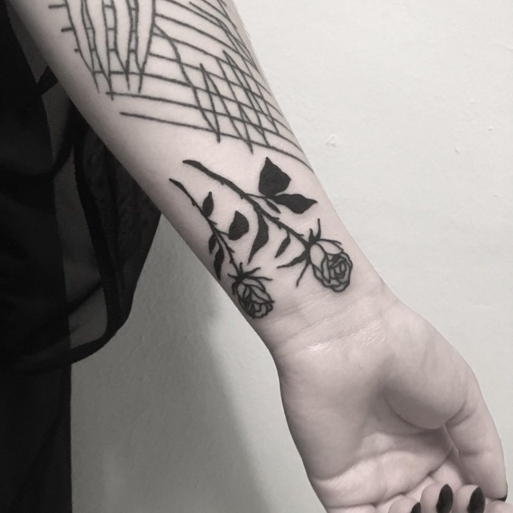 Two Roses On The Wrist