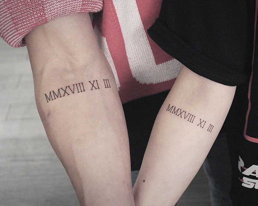 Wedding Anniversary Tattoo