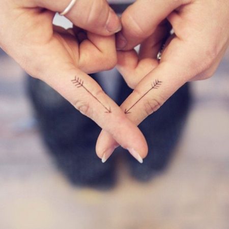 Wedding Finger Tattoo Idea