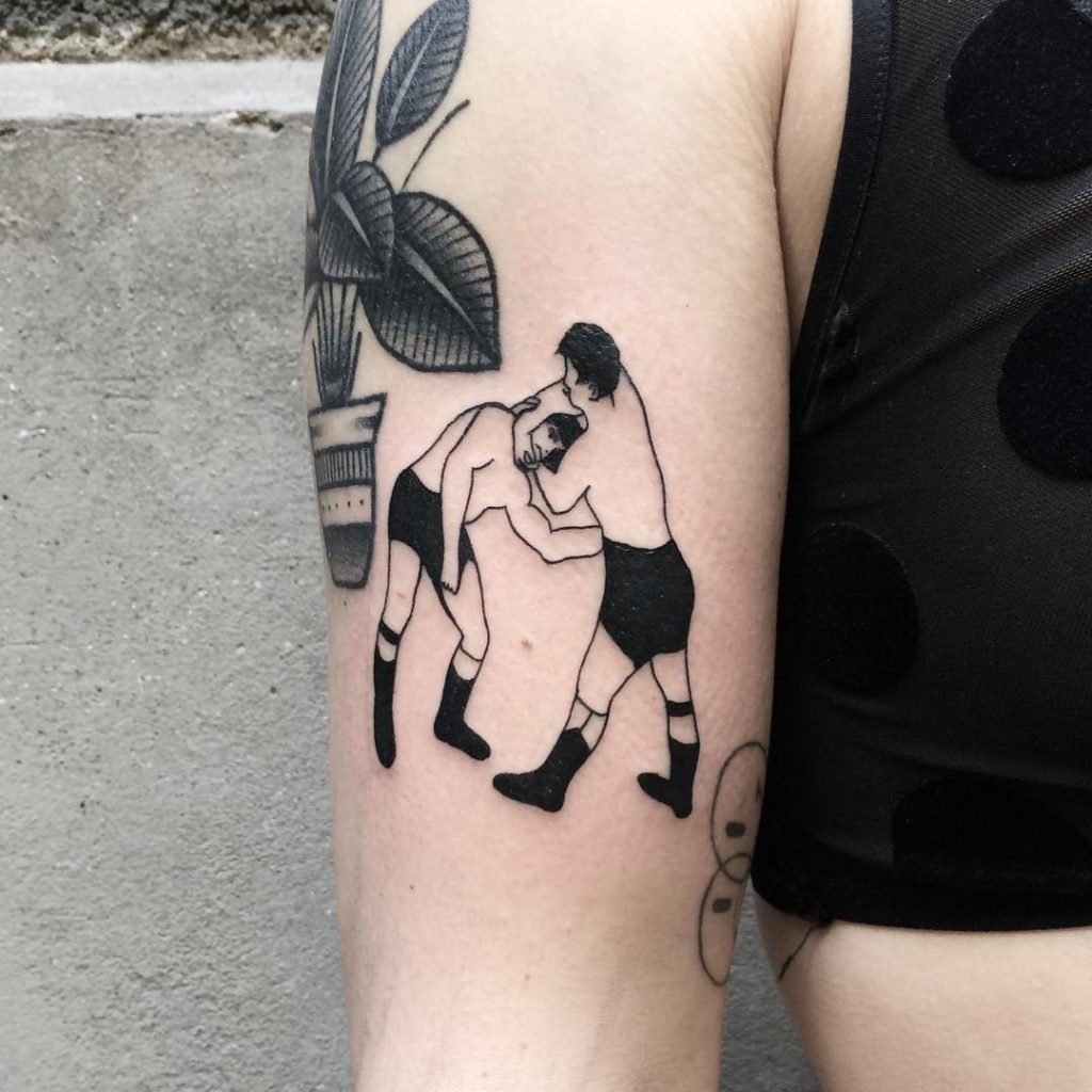 Wrestlers Tattoo