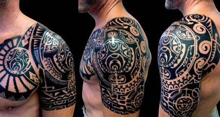 The Celtic tribal tattoos