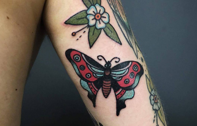 Butterfly tatto