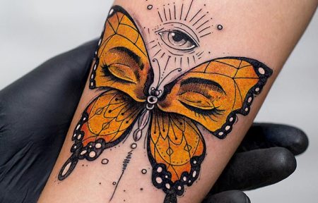 75 Beautiful Butterfly Tattoo Designs [2024] with Meanings