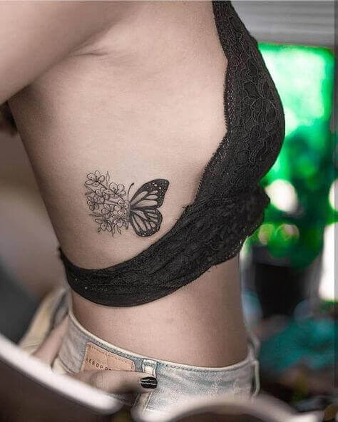 Modern Butterfly tattoo designs