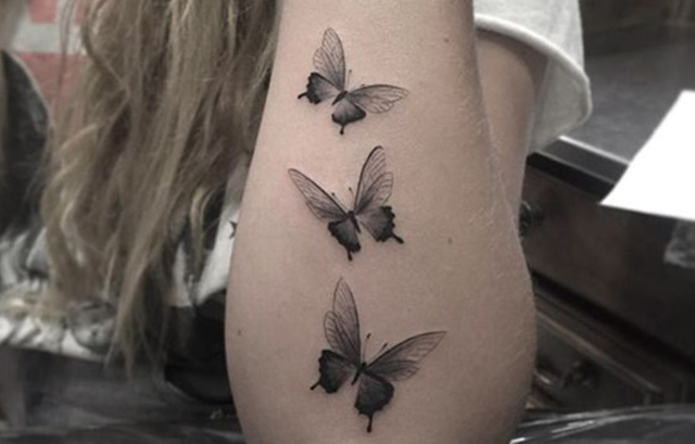 Simple black and white tattoo designs