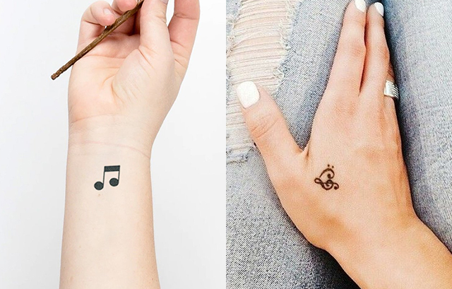 55 Most Beautiful Tiny White/Black Tattoo Designs[2022 Tattoo Ideas]