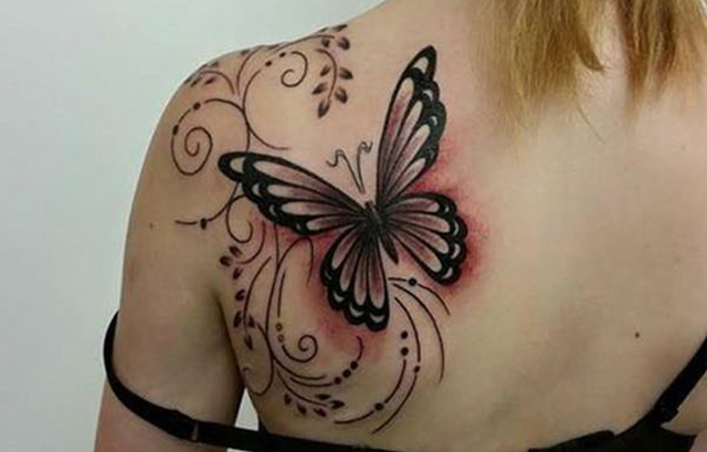 Butterfly Tattoo on Shoulder - wide 7