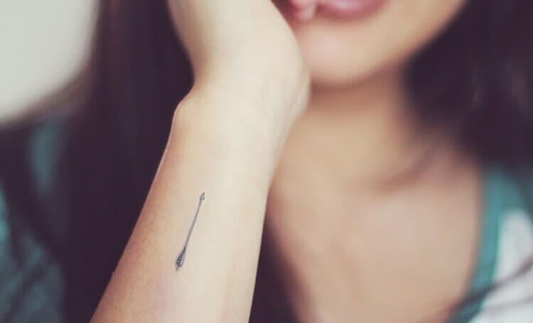 Arrow Tiny tattoo
