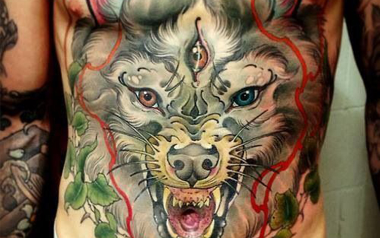 Wolf tattoo 