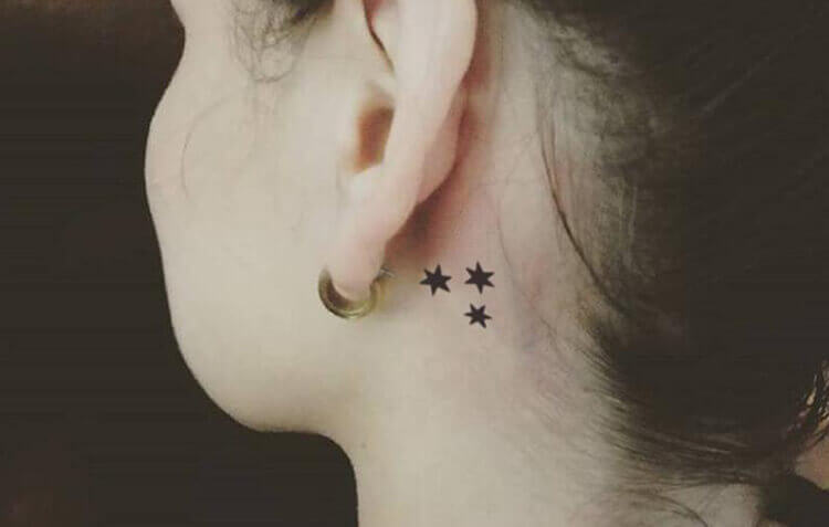 Beautiful Star tattoos for Girls  latest Star tattoo ideas for women  star  tattoo on neck  YouTube